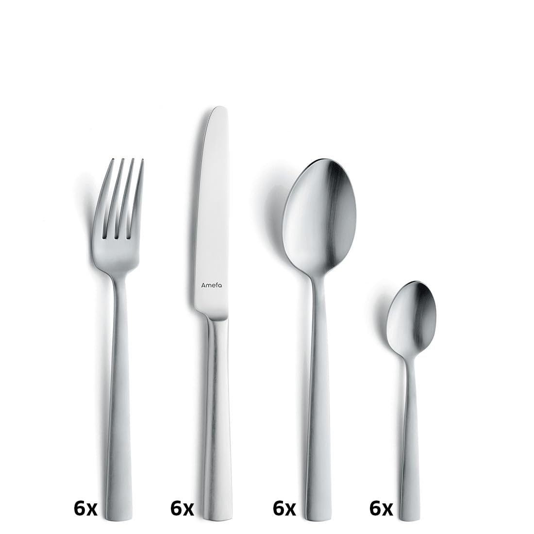 amefa-ventura-besteckset-24-teilig-18-0-edelstahl-matt-f-r-6-personen image 2
