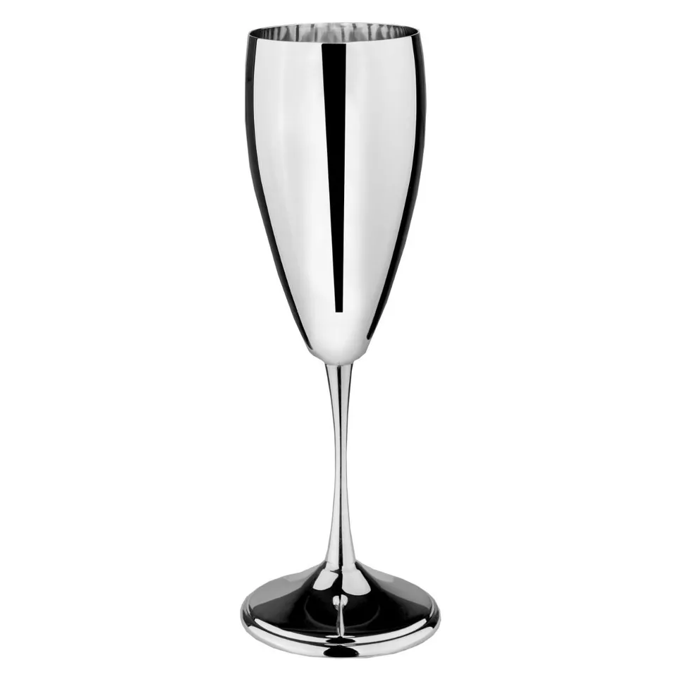 wilkens-champagnerkelch-silhouette-versilbert image 1