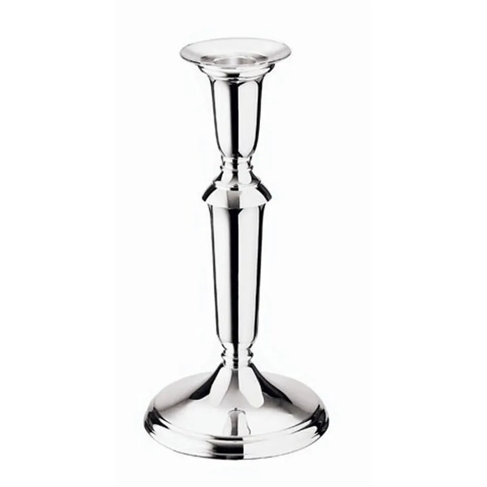 wilkens-ambassador-leuchter-versilbert-1-flammig-gro-18-cm image 1
