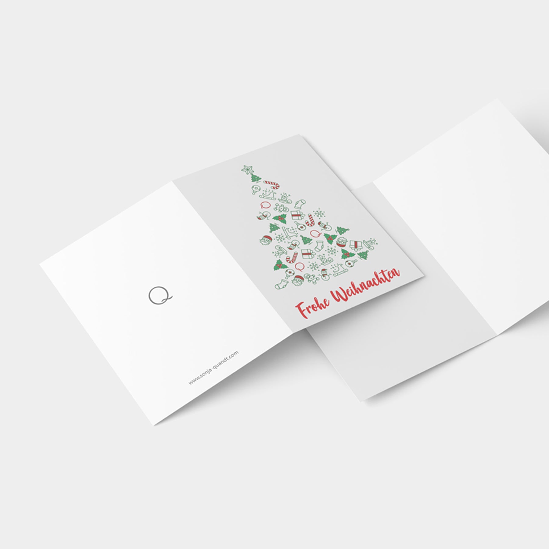 wilkens-gru-karte-weihnachten-weihnachtsgeschenkbaum-a6-mit-umschlag image 1