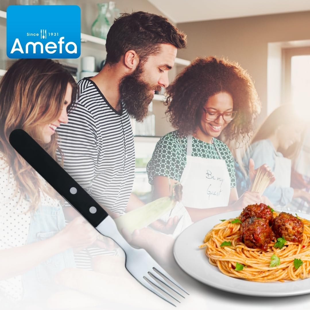 amefa-pizza-7000-steakgabel-set-6-personen-18-0-edelstahl-mit-pakka-wood-griff image 6
