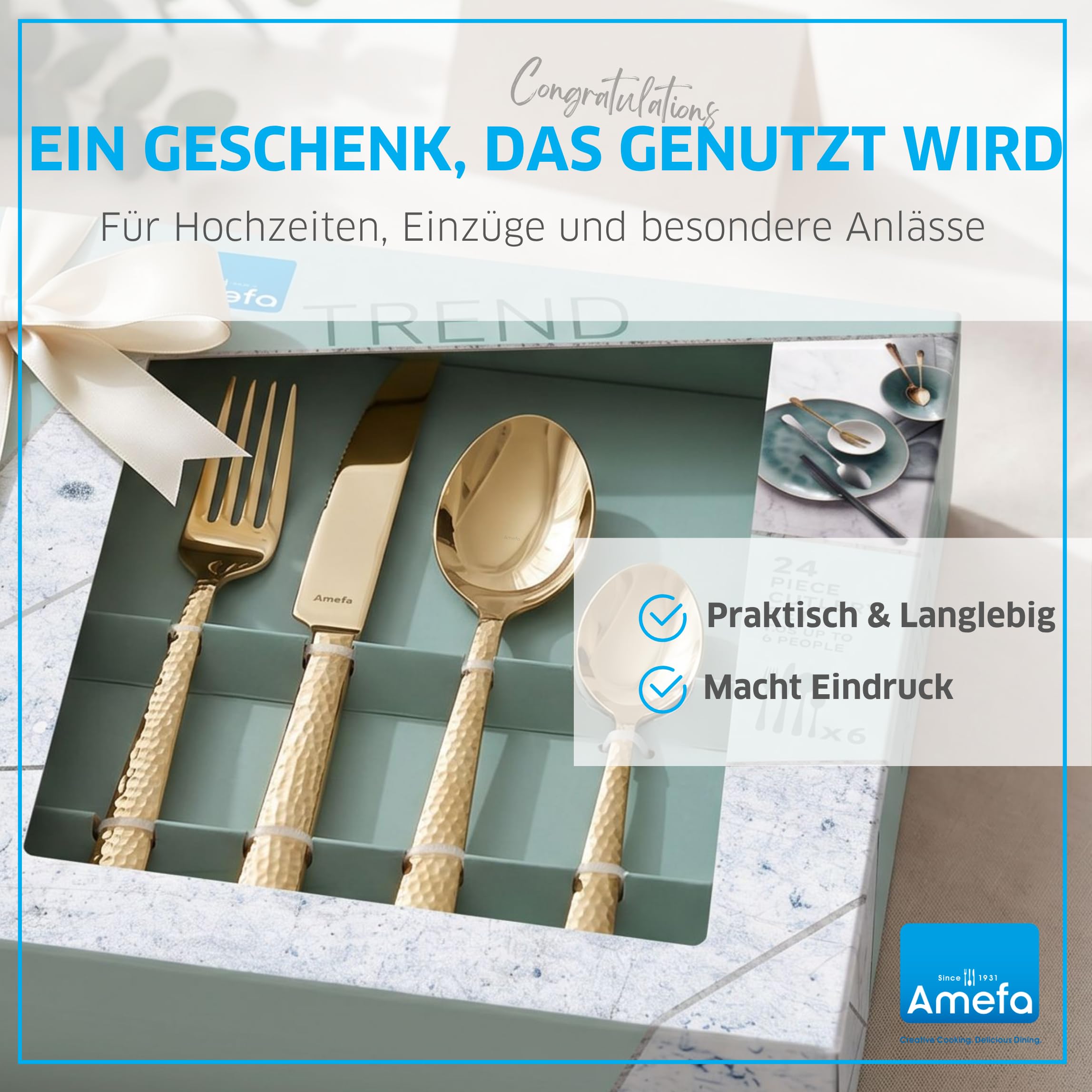 amefa-felicity-besteck-set-24-teilig-f-r-6-personen-champagner-geh-mmerter-griff image 7
