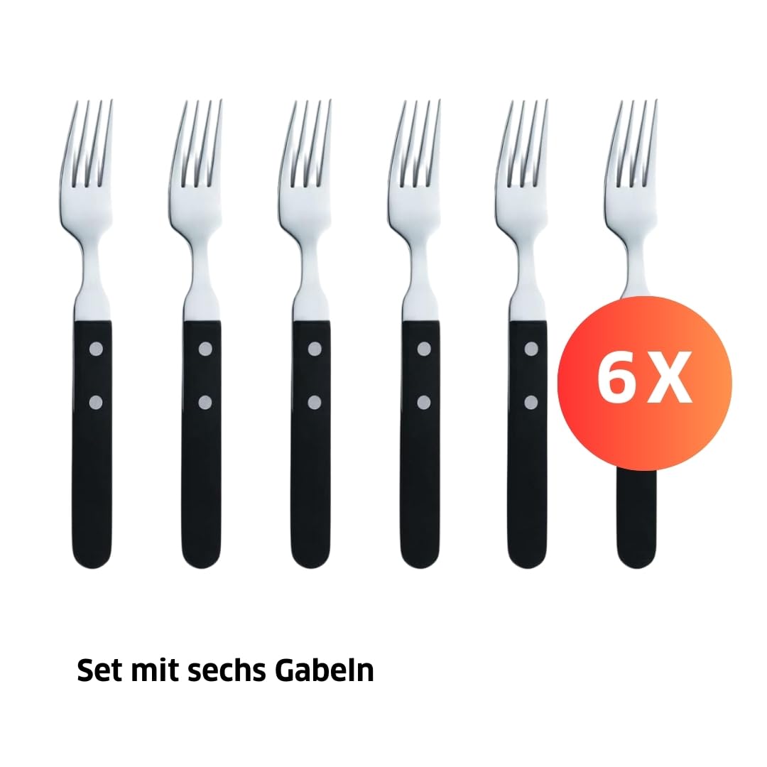 amefa-pizza-7000-steakgabel-set-6-personen-18-0-edelstahl-mit-pakka-wood-griff image 4