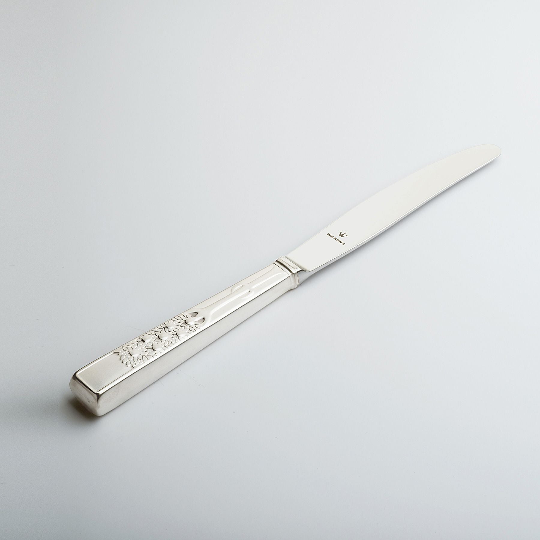 wilkens-margeriten-tafelmesser-925-sterlingsilber-oxidiert-poliert image 1