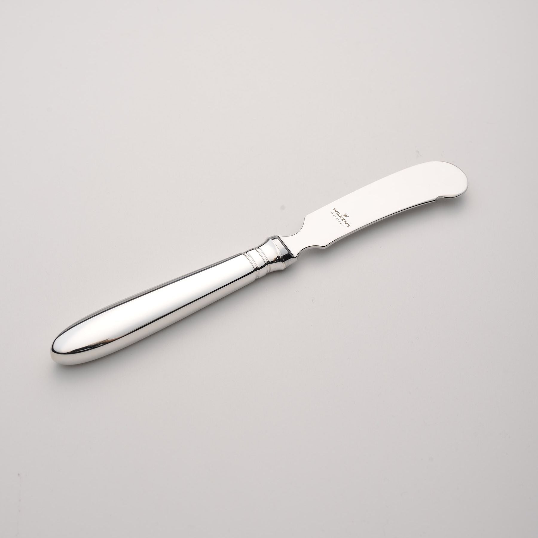 wilkens-silhouette-buttermesser-edelstahlklinge-180g-royal-versilbert image 1