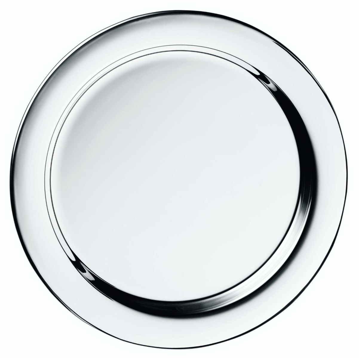 wilkens-gl-serteller-silhouette-versilbert-mit-geb-rdeltem-rand-11-cm image 1