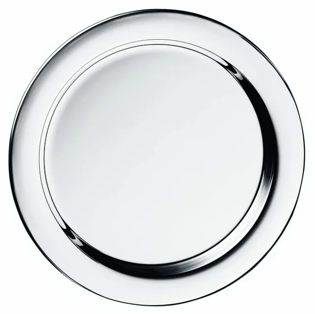 wilkens-gl-serteller-silhouette-versilbert-mit-geb-rdeltem-rand-11-cm image 1