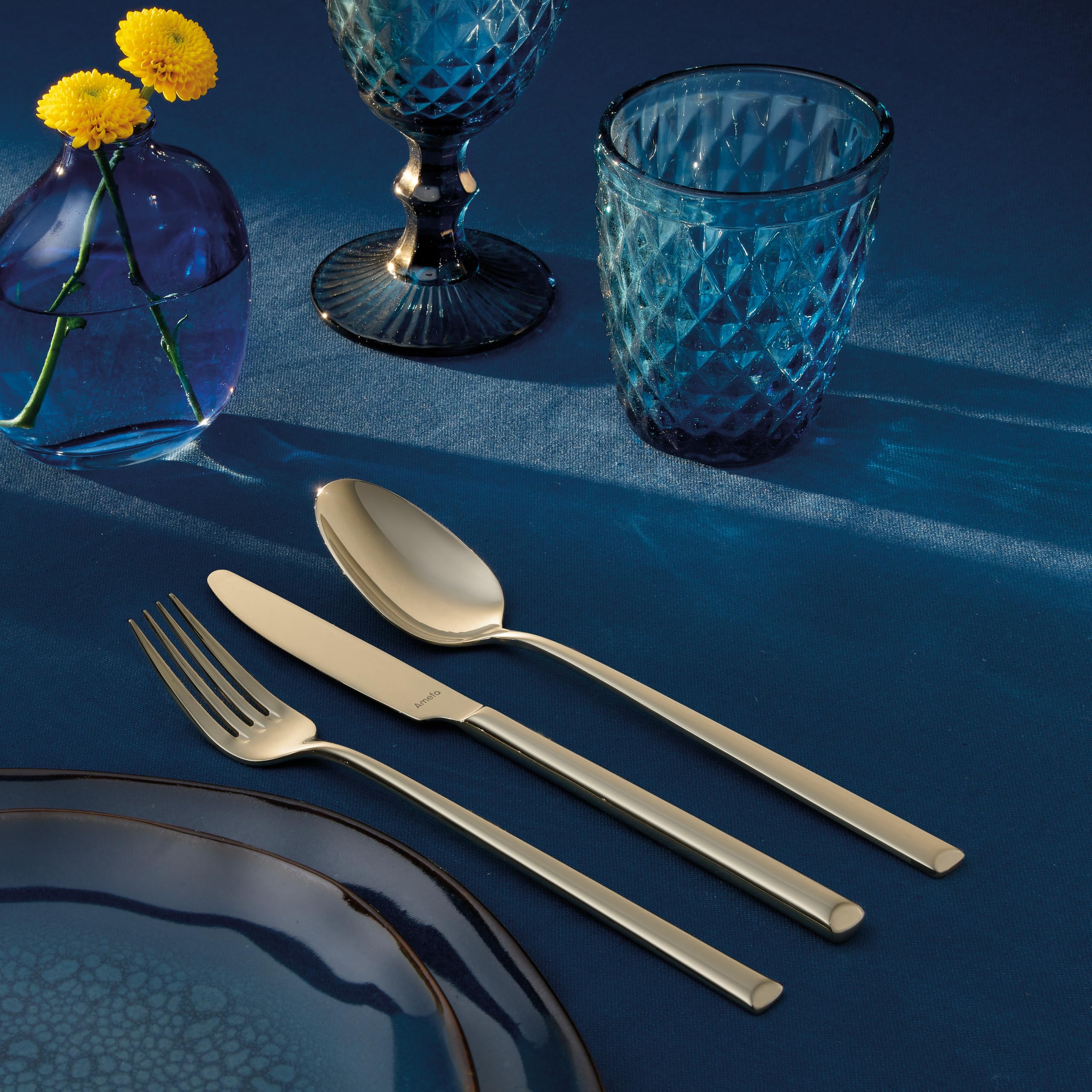 amefa-metropole-besteckset-24-teilig-18-10-edelstahl-pvd-champagner image 6