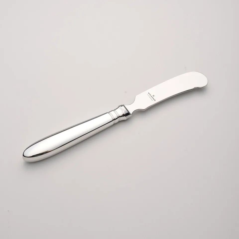 wilkens-silhouette-buttermesser-edelstahlklinge-180g-royal-versilbert image 1