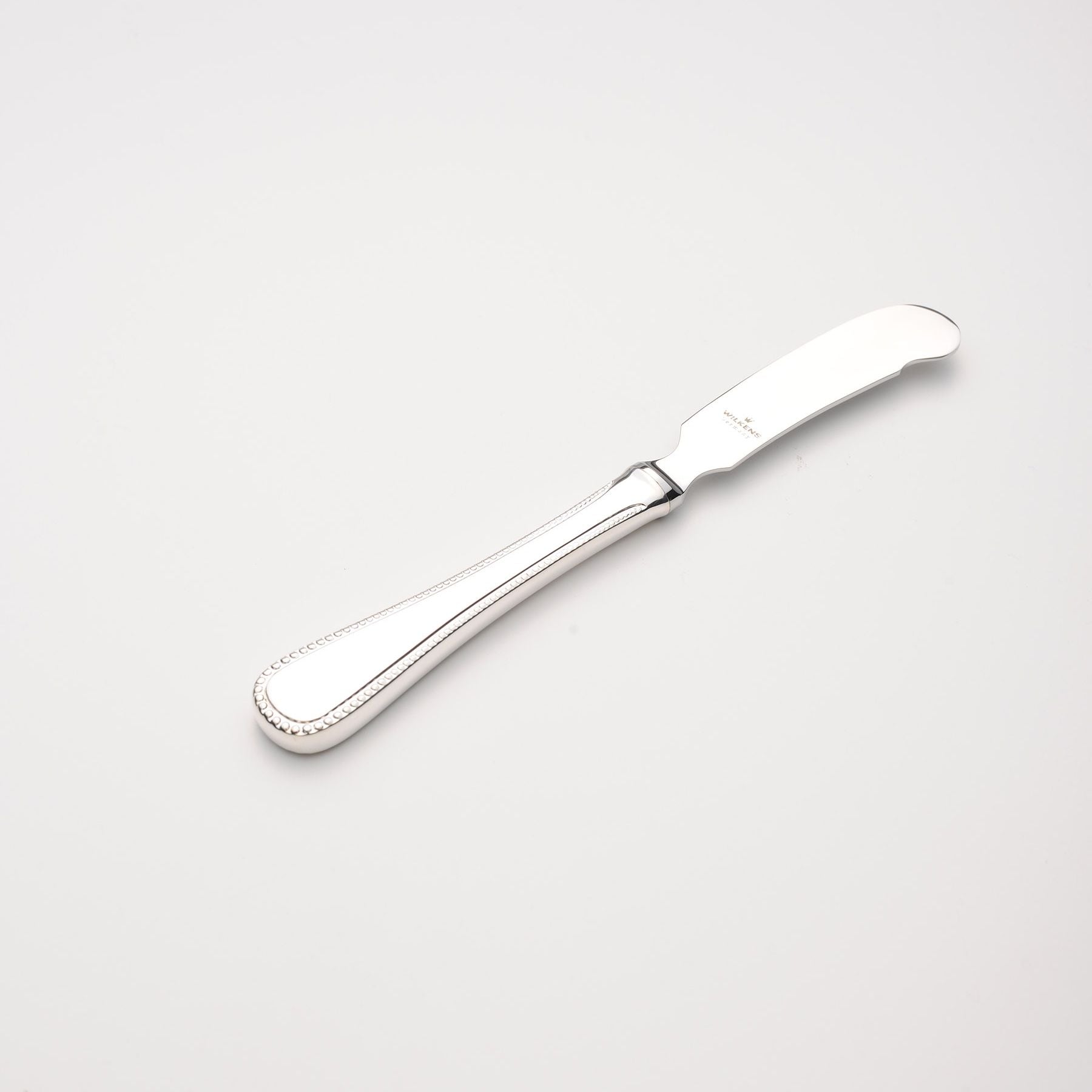 wilkens-perlstab-louis-xvi-buttermesser-925-sterlingsilber-mit-edelstahlklinge image 1