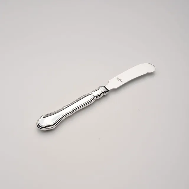 wilkens-buttermesser-dresdner-barock-180g-royal-versilberung-edelstahlklinge image 1