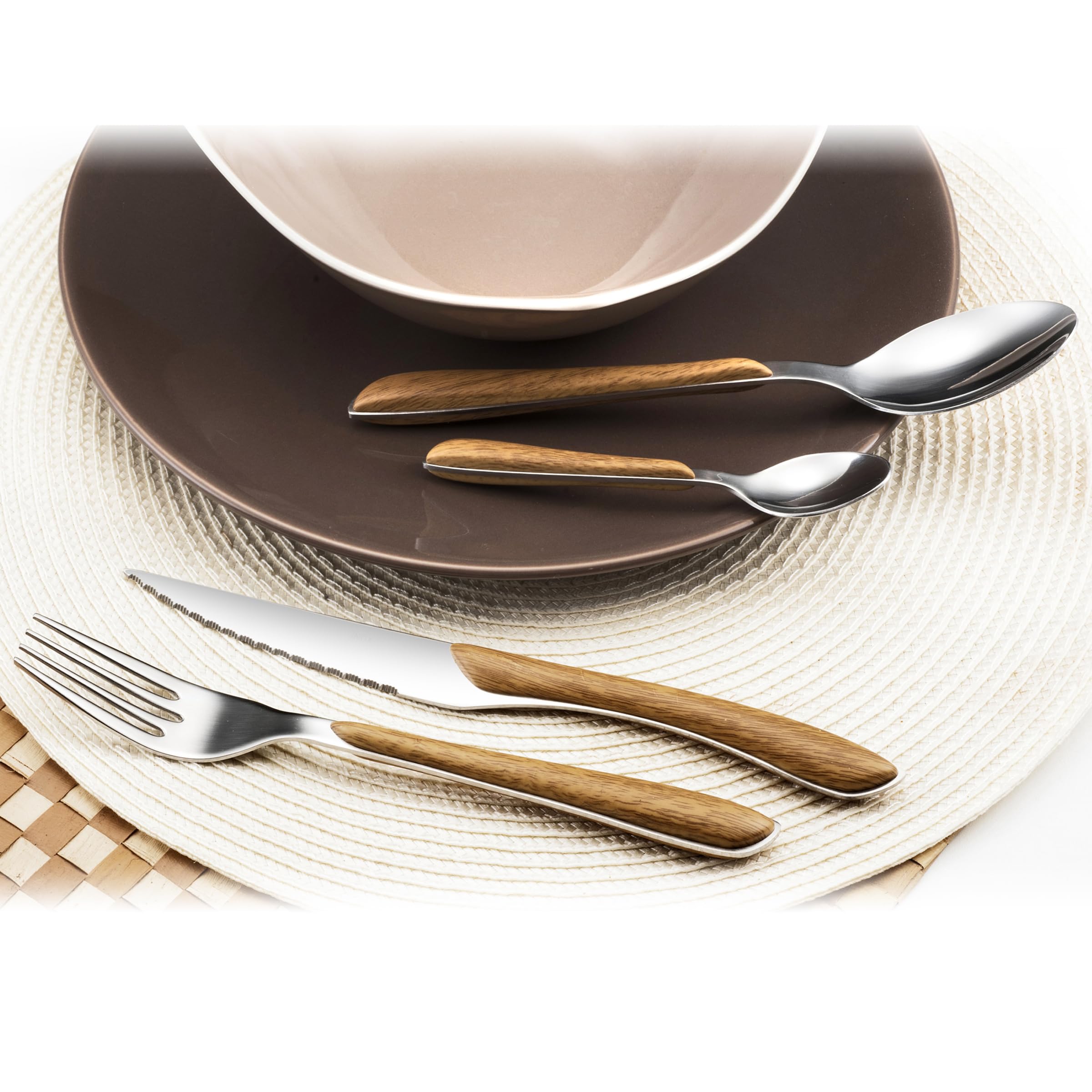 amefa-eclat-nature-besteckset-24-teilig-f-r-6-personen-holz-braun image 7