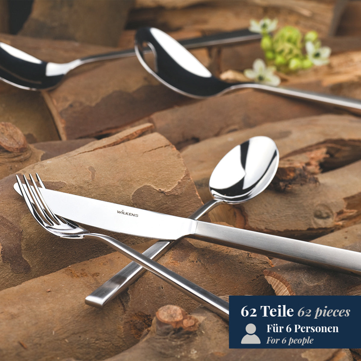 wilkens-cantone-besteckset-62-teilig-18-10-edelstahl-mattiert-f-r-6-personen image 1