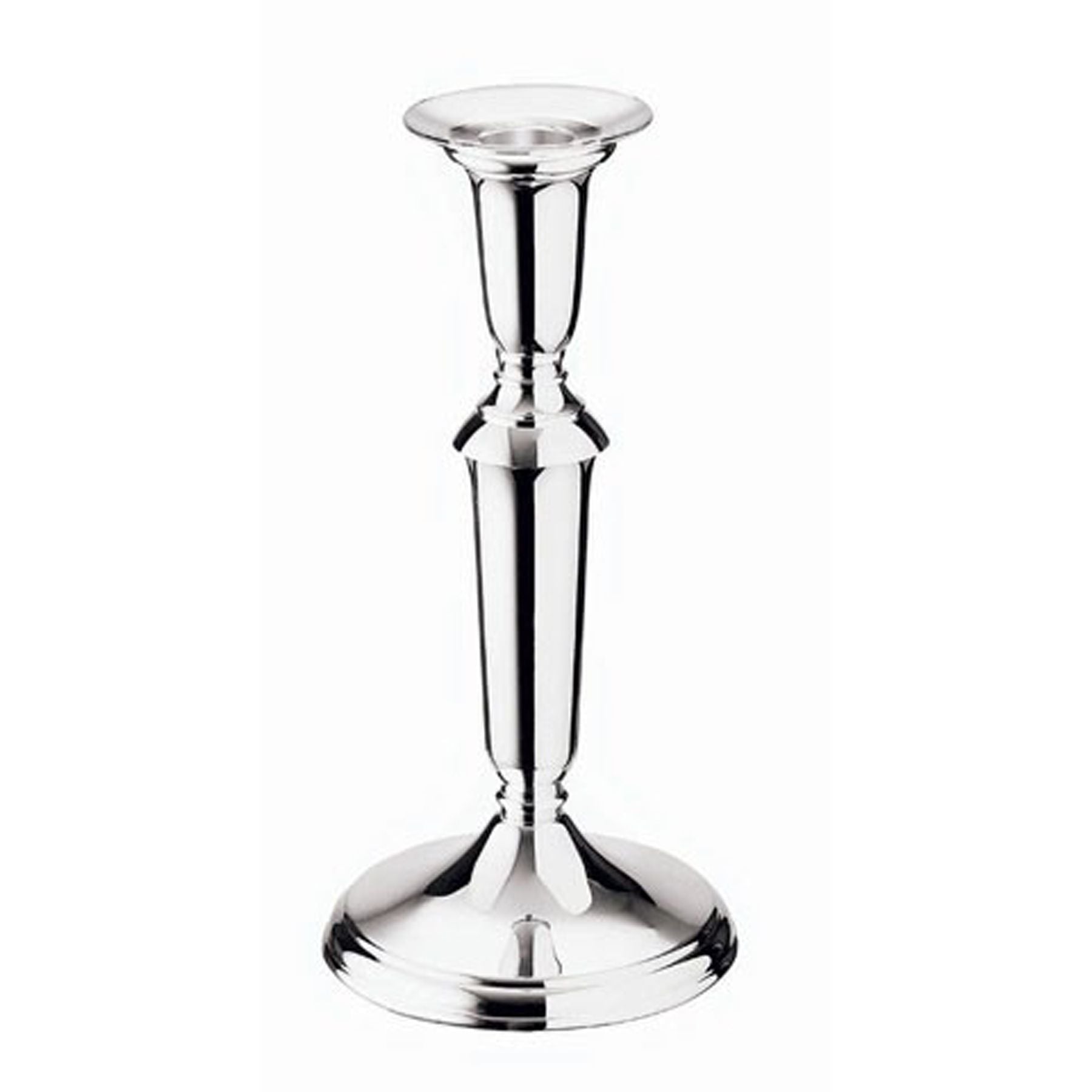 wilkens-ambassador-leuchter-versilbert-1-flammig-gro-18-cm image 1