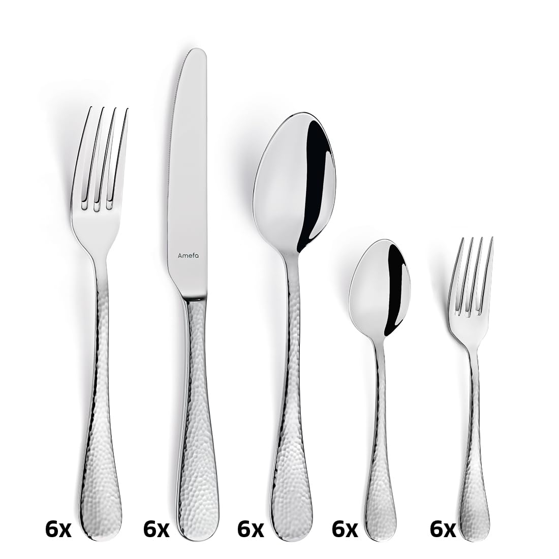 amefa-sierra-besteck-set-6-personen-30-teilig-18-10-edelstahl-satiniert-geh-mmer image 2